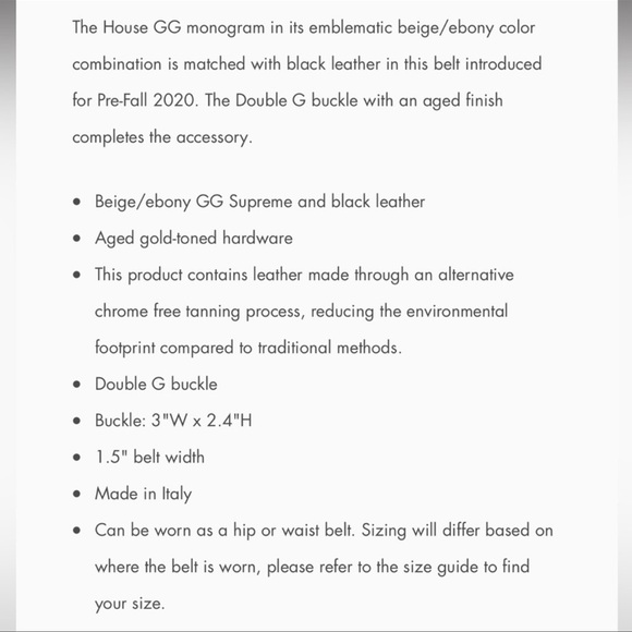 Gucci Belt with Double G Buckle - Picture 11 of 12